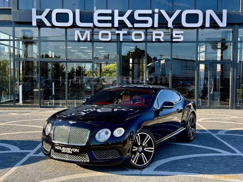 Galeriden Bentley Continental GT 2012 Model Tekirdağ 95.000 km Siyah