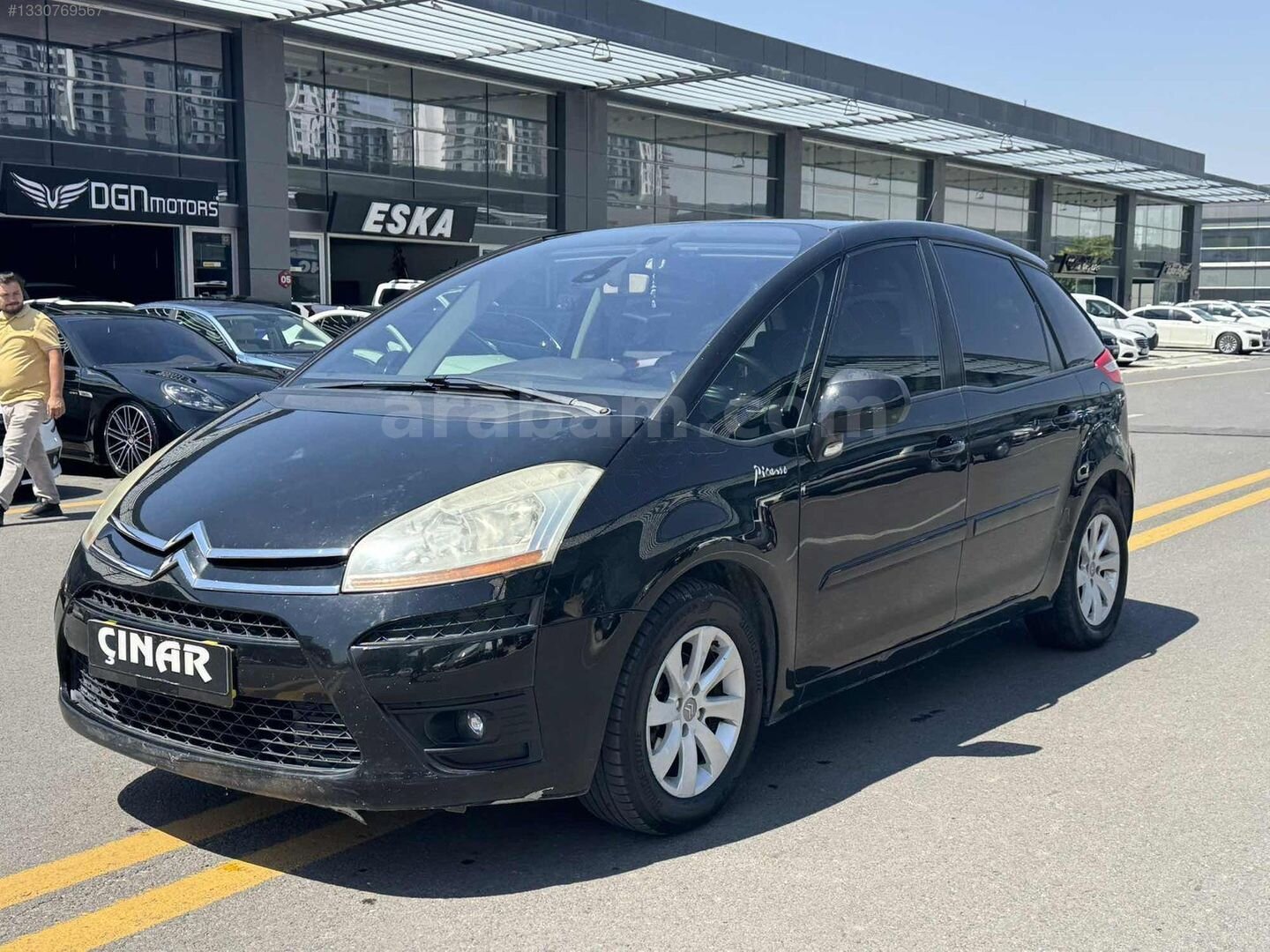Galeriden Citroen C4 Picasso 1.6 HDi SX PK 2009 Model Ankara 203.000 km Siyah 2