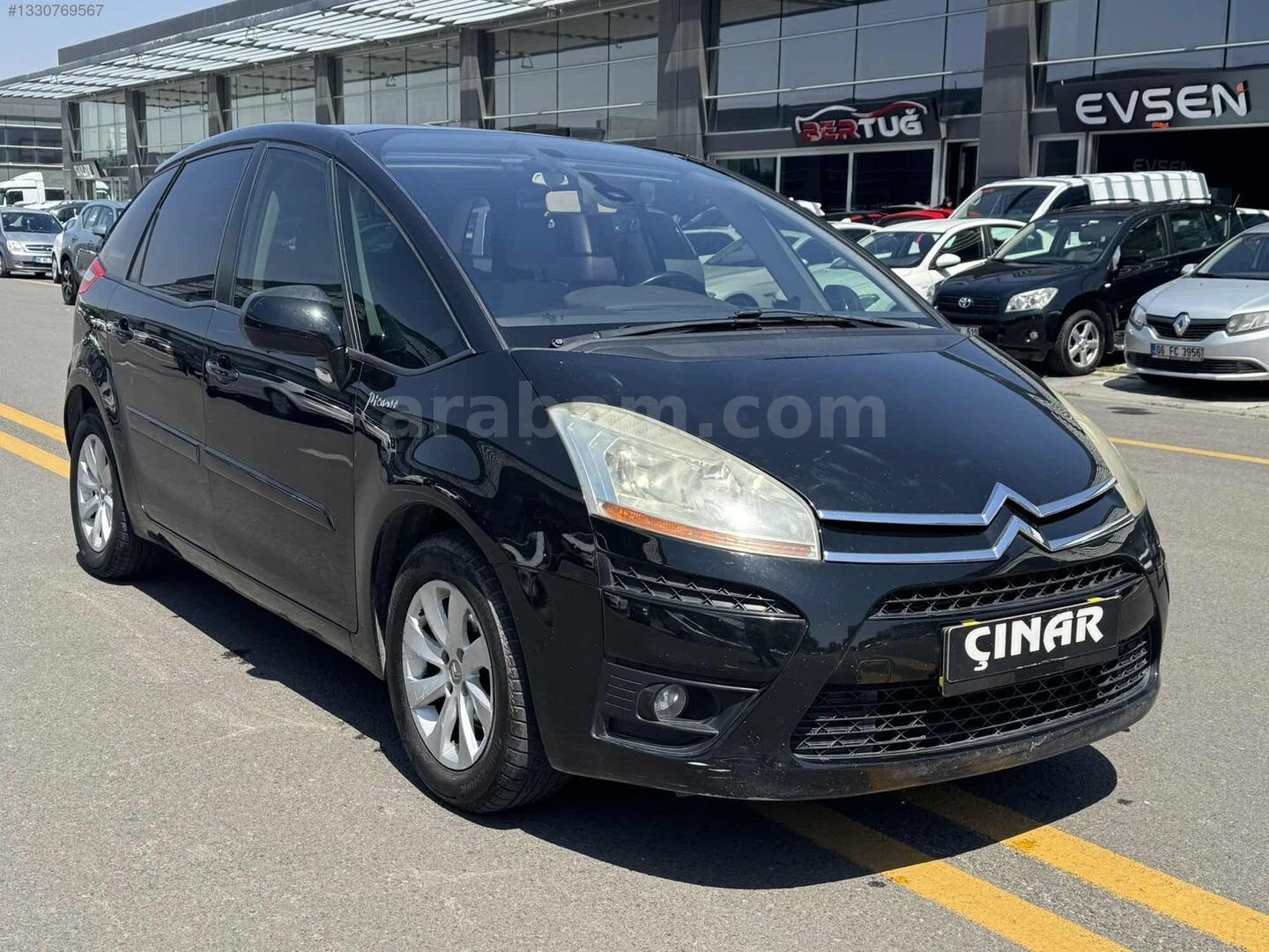 Galeriden Citroen C4 Picasso 1.6 HDi SX PK 2009 Model Ankara 203.000 km Siyah 3