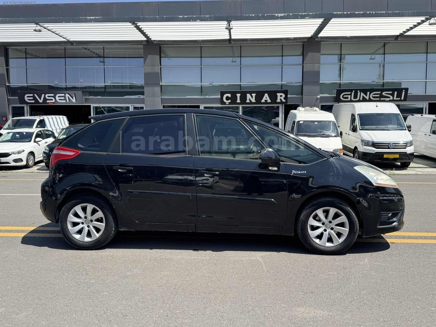 Galeriden Citroen C4 Picasso 1.6 HDi SX PK 2009 Model Ankara 203.000 km Siyah 4