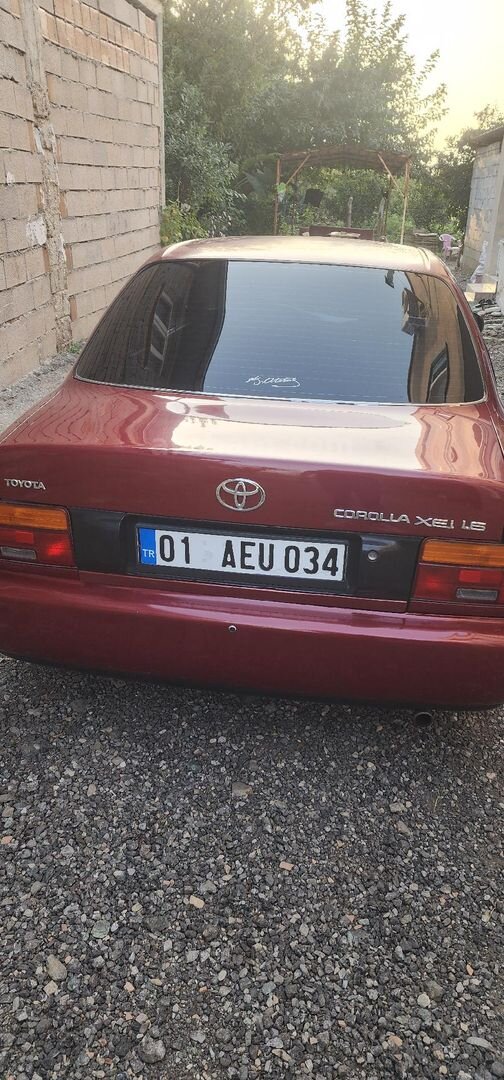 Sahibinden Toyota Corolla 1.6 XEi 1997 Model Hatay 370.000 km Bordo 2