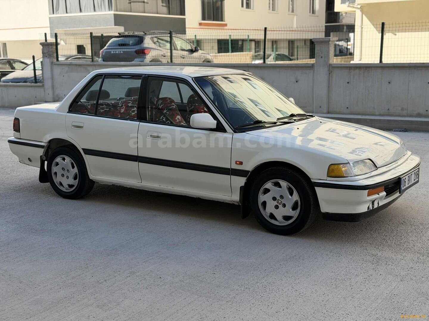 Galeriden Honda Civic 1.4 1.4i 1990 Model Ankara 309.000 km Beyaz 4