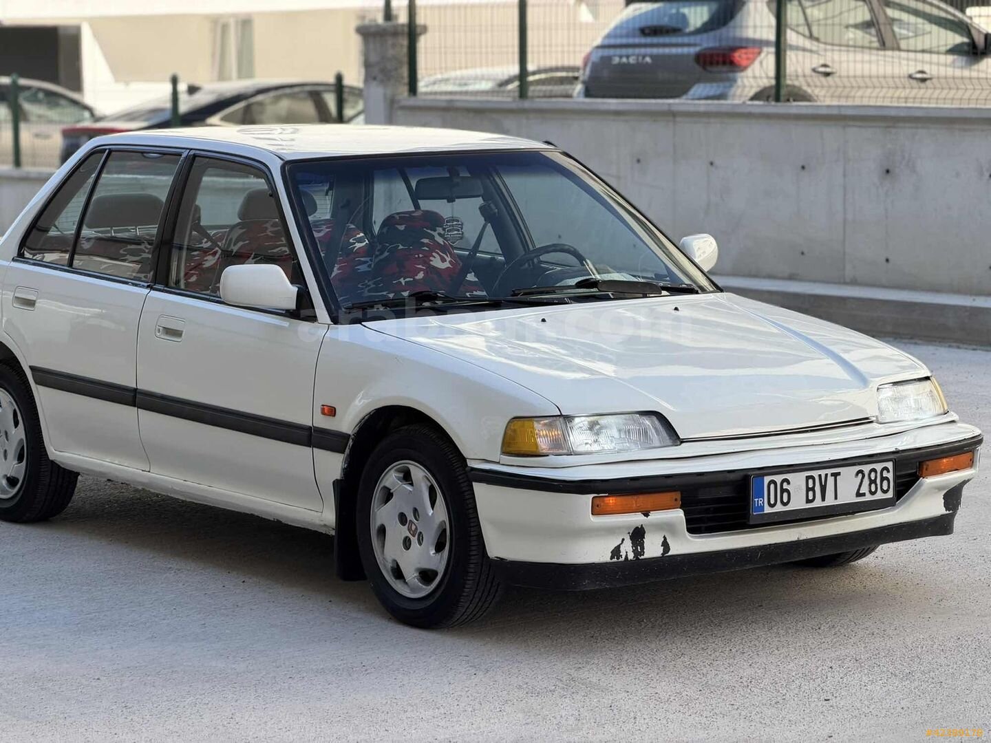 Galeriden Honda Civic 1.4 1.4i 1990 Model Ankara 309.000 km Beyaz 3