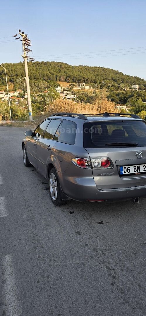 Sahibinden Mazda 6 2.0 Sport CD TE 2005 Model İzmir 280.000 km Gri 5