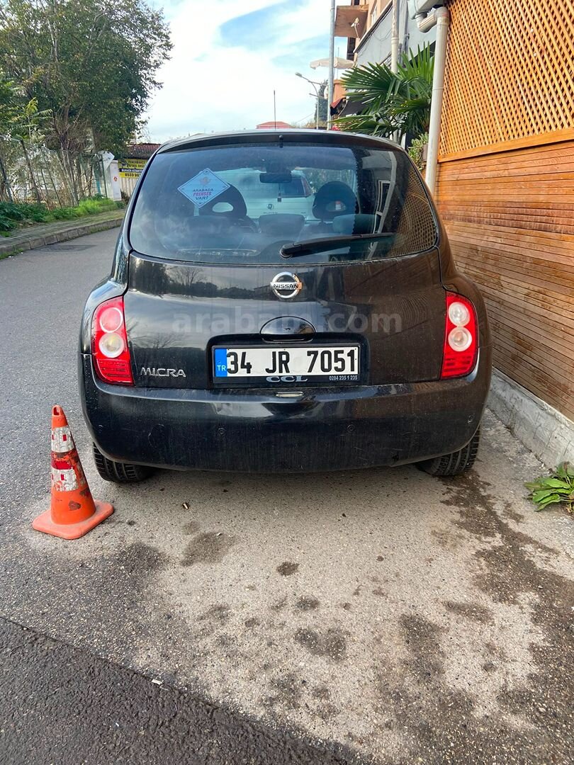 Sahibinden Nissan Micra 1.2 Tekna 2005 Model İstanbul 188.000 km Siyah 4