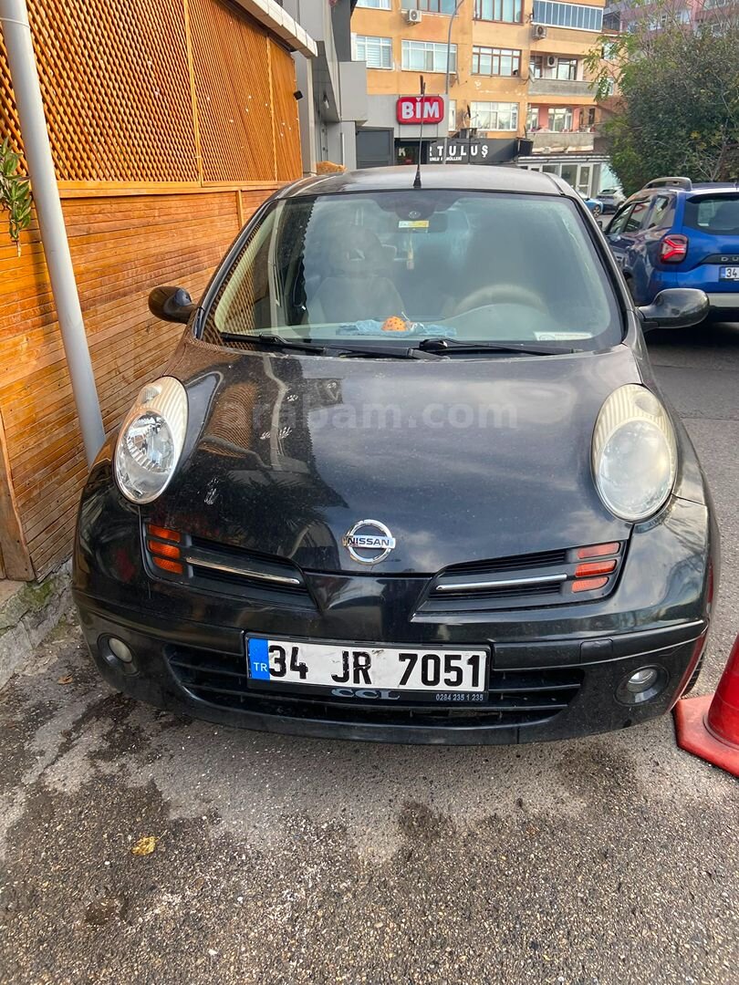 Sahibinden Nissan Micra 1.2 Tekna 2005 Model İstanbul 188.000 km Siyah 1