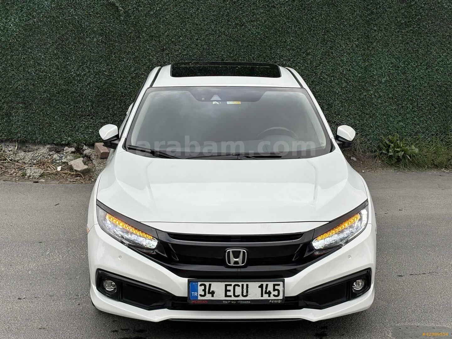 Galeriden Honda Civic 1.5 i-VTEC Eco Executive Plus 2021 Model İstanbul 83.000 km Beyaz 4