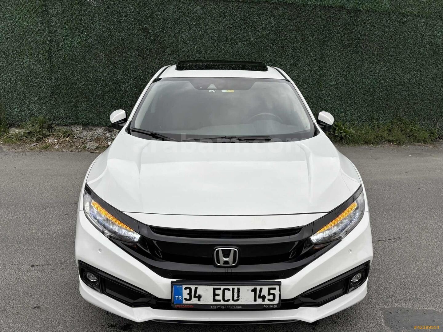 Galeriden Honda Civic 1.5 i-VTEC Eco Executive Plus 2021 Model İstanbul 83.000 km Beyaz 7