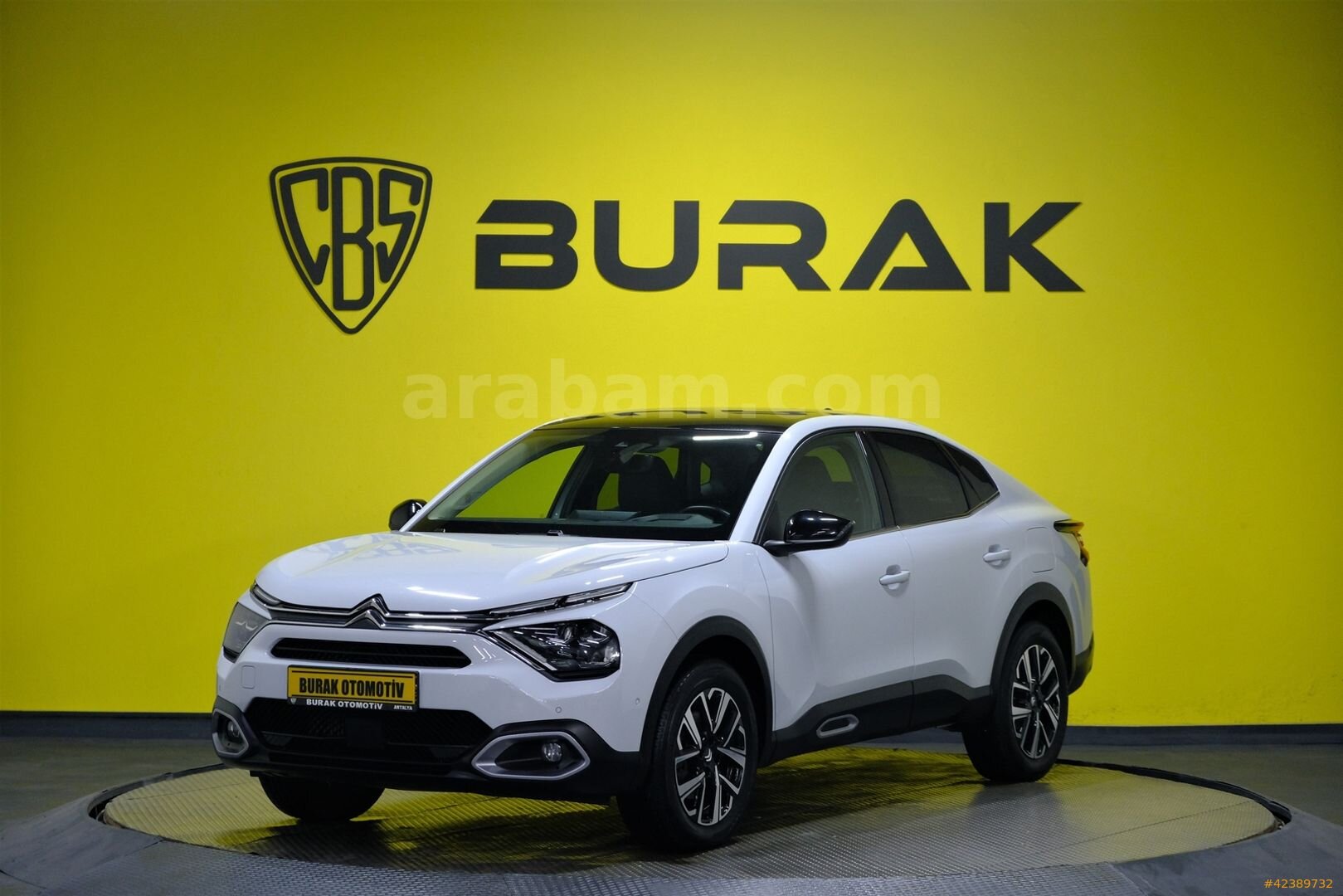 Galeriden Citroen C4 X 1.2 PureTech Shine 2024 Model Antalya 21.000 km Beyaz 3