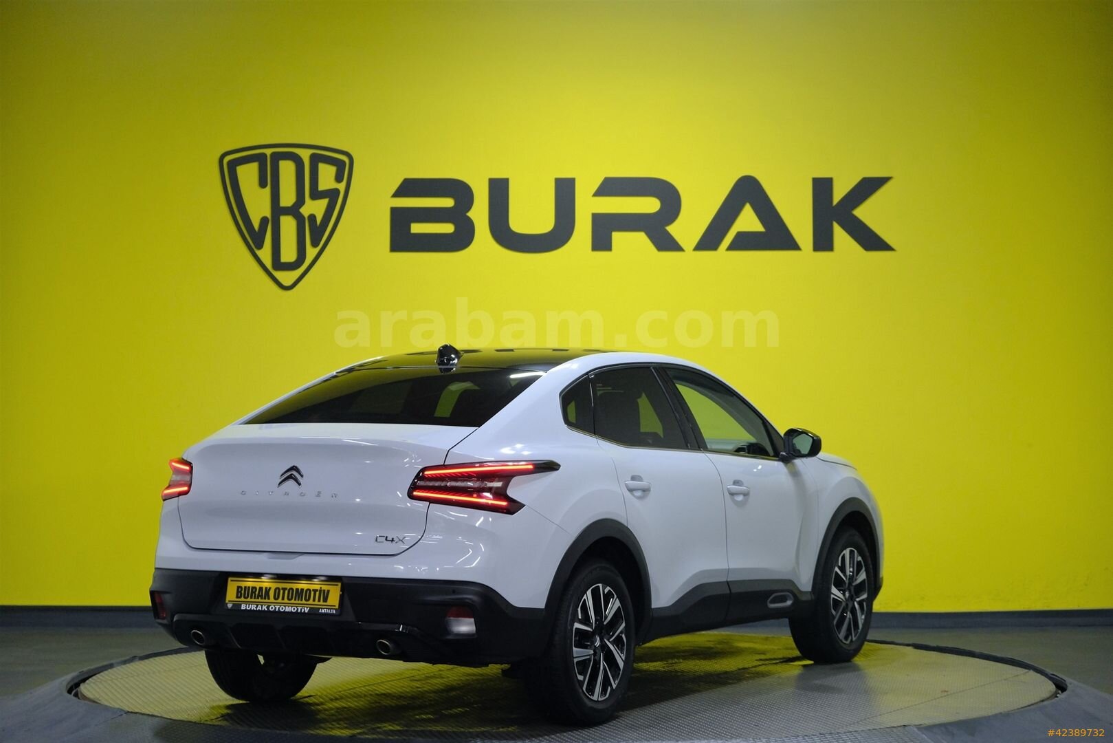 Galeriden Citroen C4 X 1.2 PureTech Shine 2024 Model Antalya 21.000 km Beyaz 6