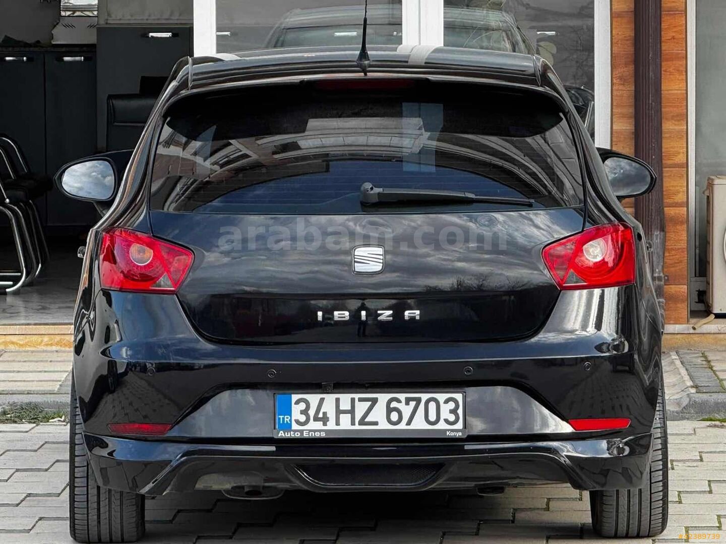 Galeriden Seat Ibiza 1.2 TSI Style 2013 Model Konya 88.000 km Siyah 6