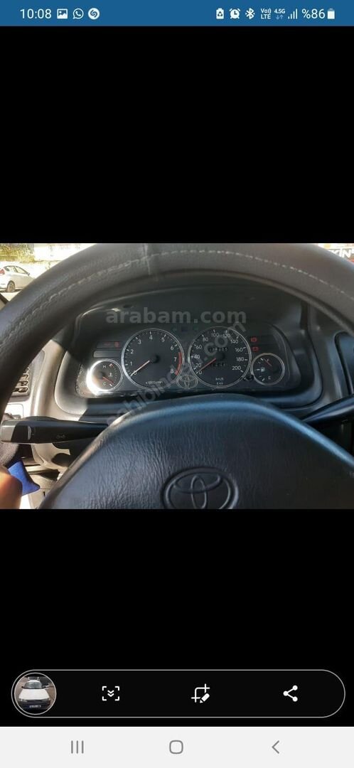 Sahibinden Toyota Corolla 1.3 XL 1998 Model Ankara 300.000 km Beyaz 3