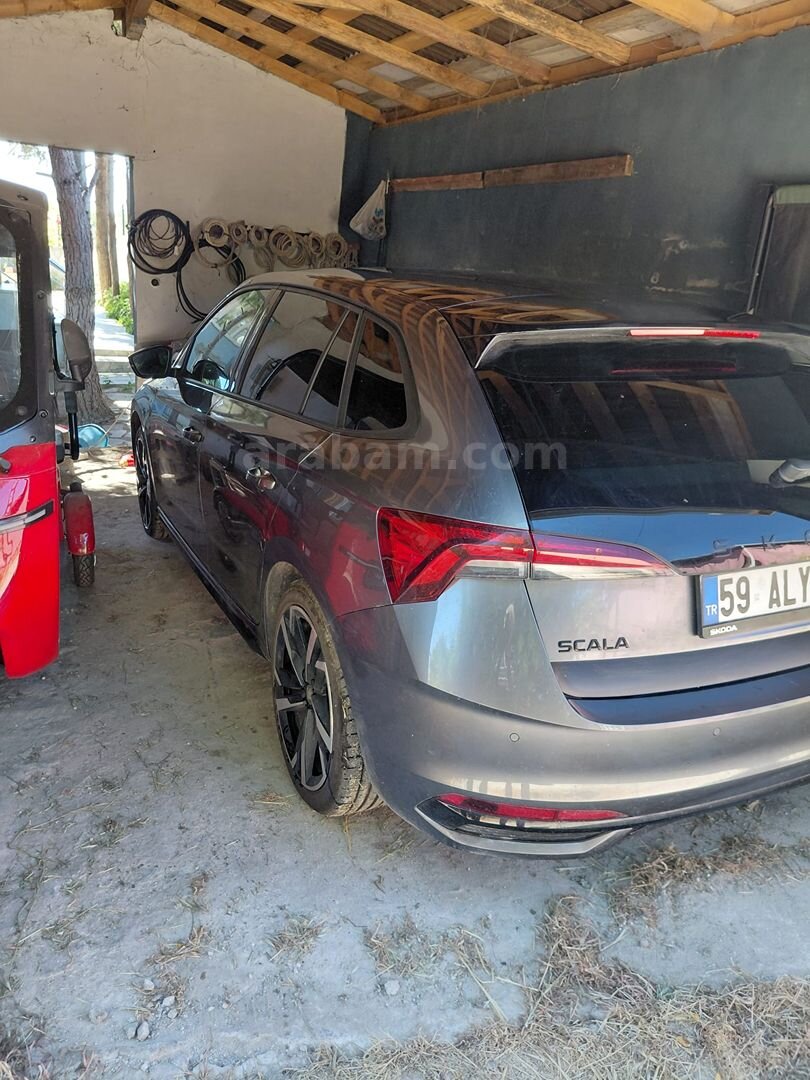 Sahibinden Skoda Scala 1.5 TSI Monte Carlo 2025 Model Tekirdağ 7.000 km Gri 7
