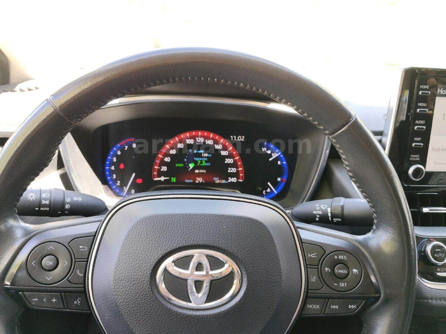 Sahibinden Toyota Corolla 1.6 Flame X Pack 2019 Model Kahramanmaraş 68.000 km Beyaz 2
