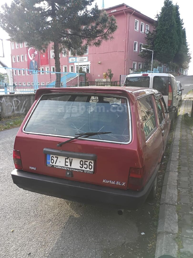 Sahibinden Tofaş Kartal SLX 1993 Model Zonguldak 356.800 km Kırmızı 4