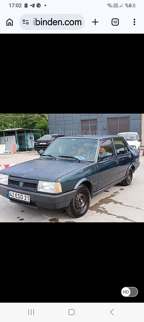 Sahibinden Tofaş Doğan L 1990 Model Adana 46.000 km Yeşil 2