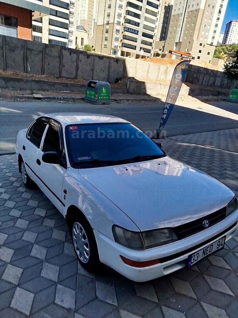 Sahibinden Toyota Corolla 1.6 XLi 1996 Model Kahramanmaraş 333.800 km Beyaz 1