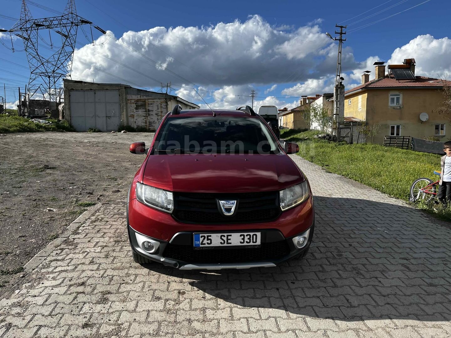 Sahibinden Dacia Sandero 1.5 dCi Stepway 2012 Model Erzurum 187.000 km Kırmızı 1