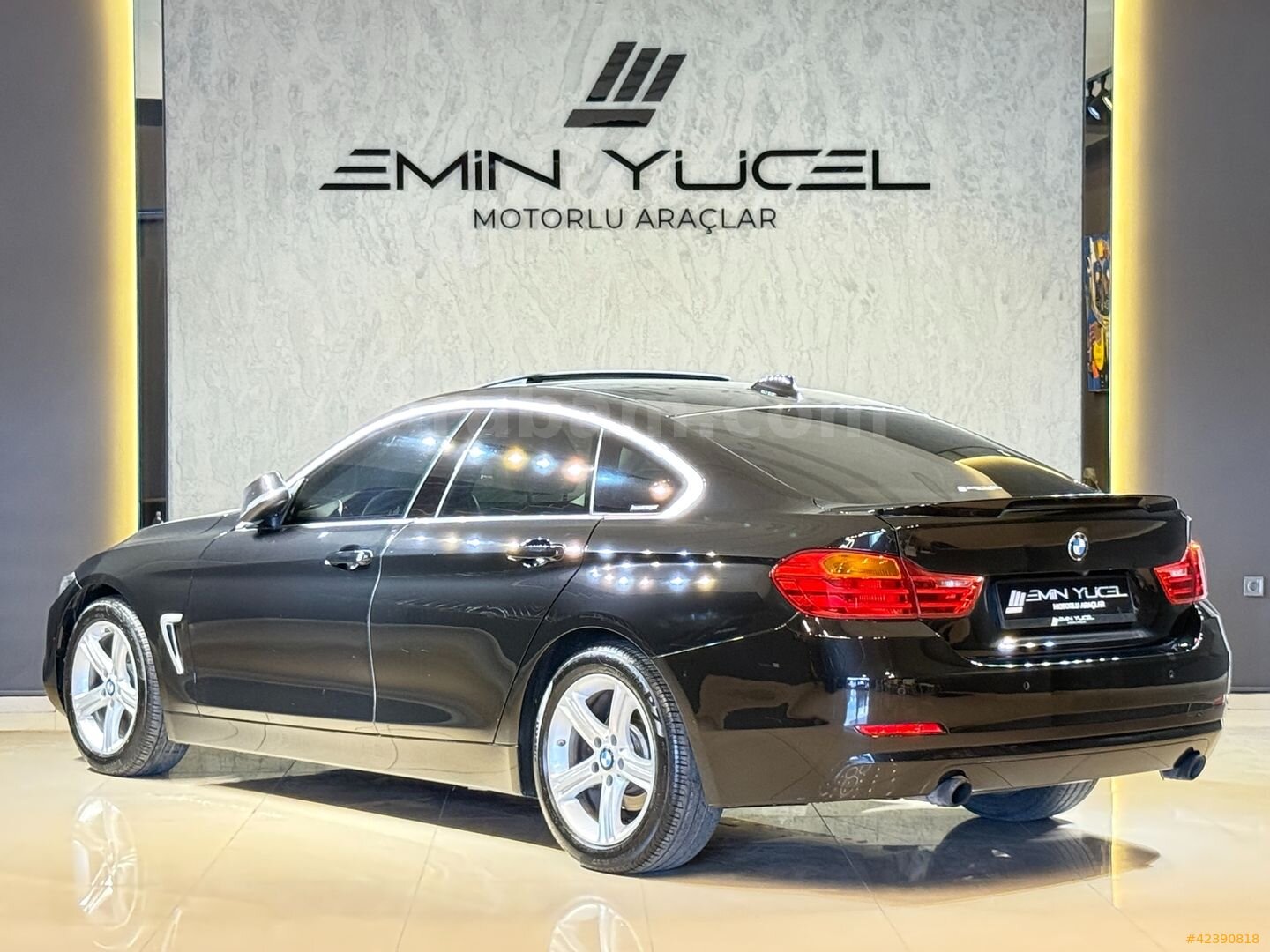 Galeriden BMW 4 Serisi 418i Gran Coupe Prestige 2016 Model Denizli 227.000 km Siyah 4