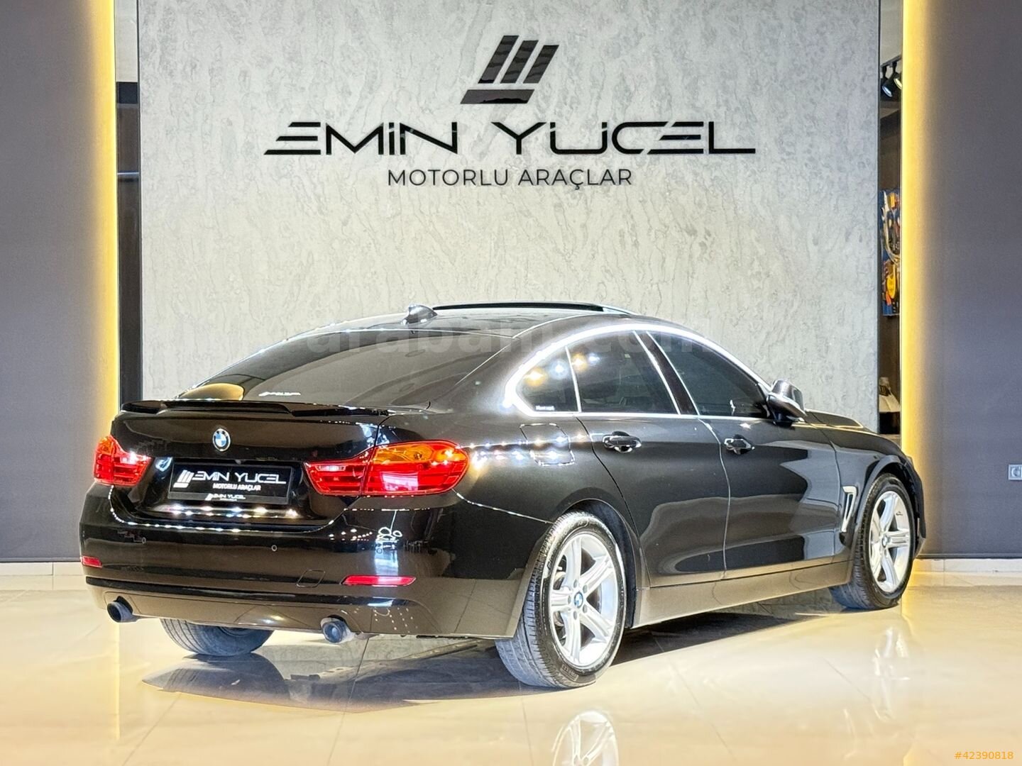 Galeriden BMW 4 Serisi 418i Gran Coupe Prestige 2016 Model Denizli 227.000 km Siyah 6