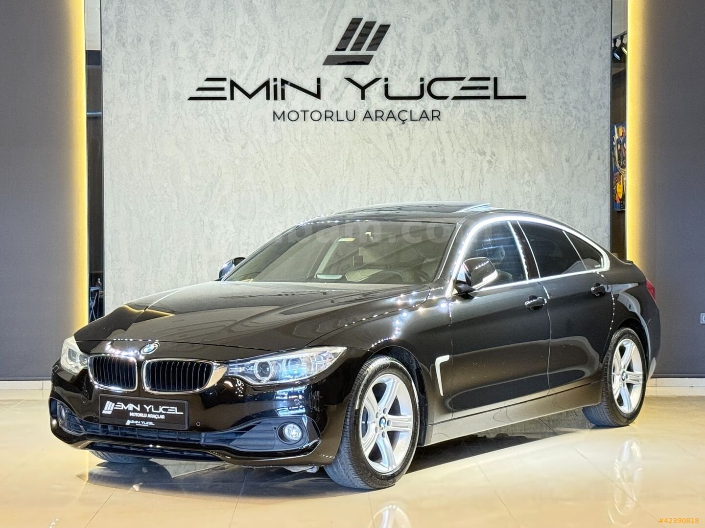 Galeriden BMW 4 Serisi 418i Gran Coupe Prestige 2016 Model Denizli 227.000 km Siyah 2