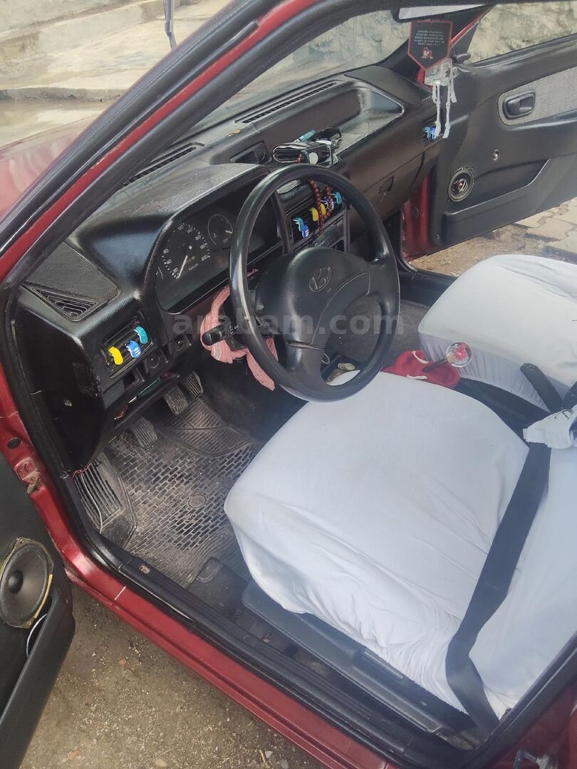 Sahibinden Hyundai Excel 1.5 LS 1993 Model Yozgat 500.000 km Kırmızı 3