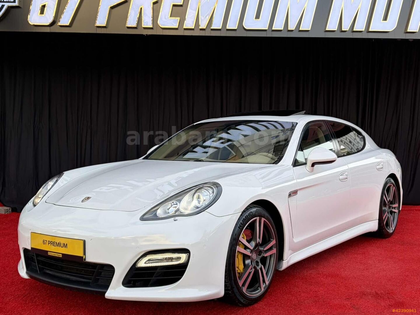 Galeriden Porsche Panamera 4 2011 Model Antalya 245.000 km Beyaz 4