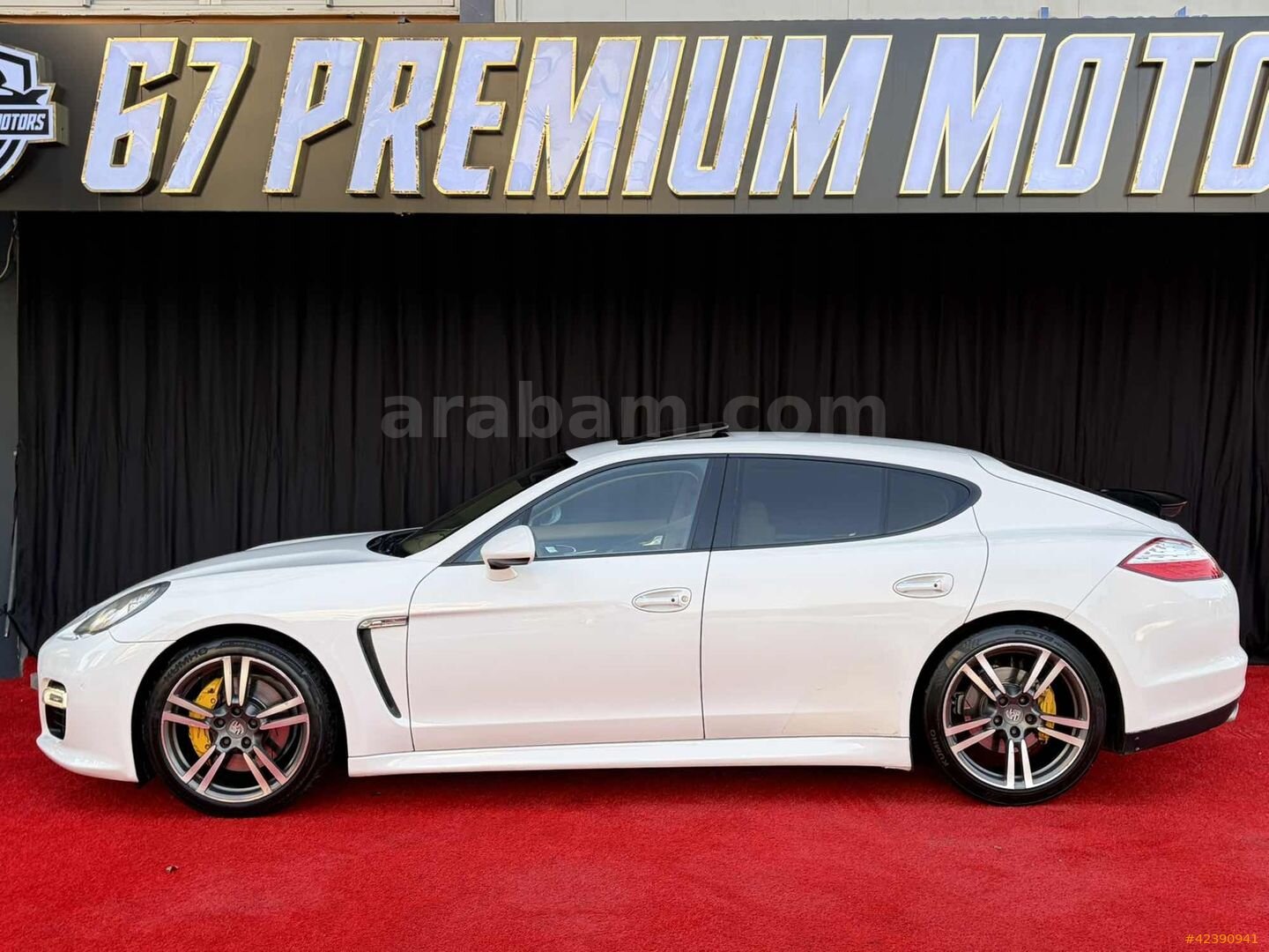 Galeriden Porsche Panamera 4 2011 Model Antalya 245.000 km Beyaz 7