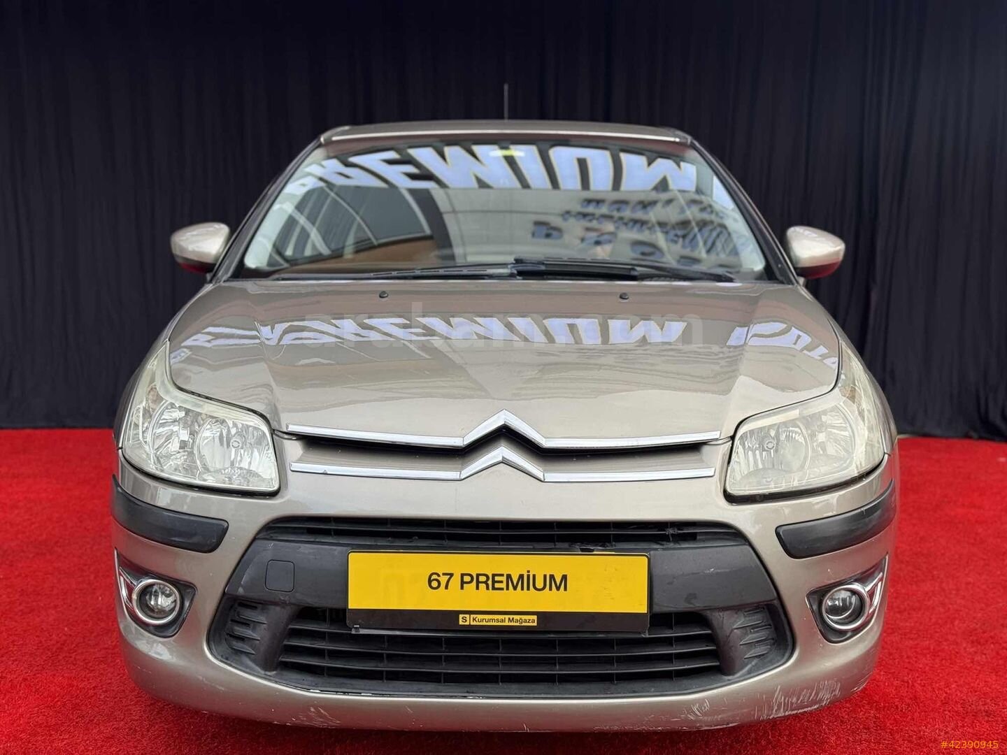 Galeriden Citroen C4 1.6 HDi SX 2010 Model Antalya 219.000 km Şampanya 2