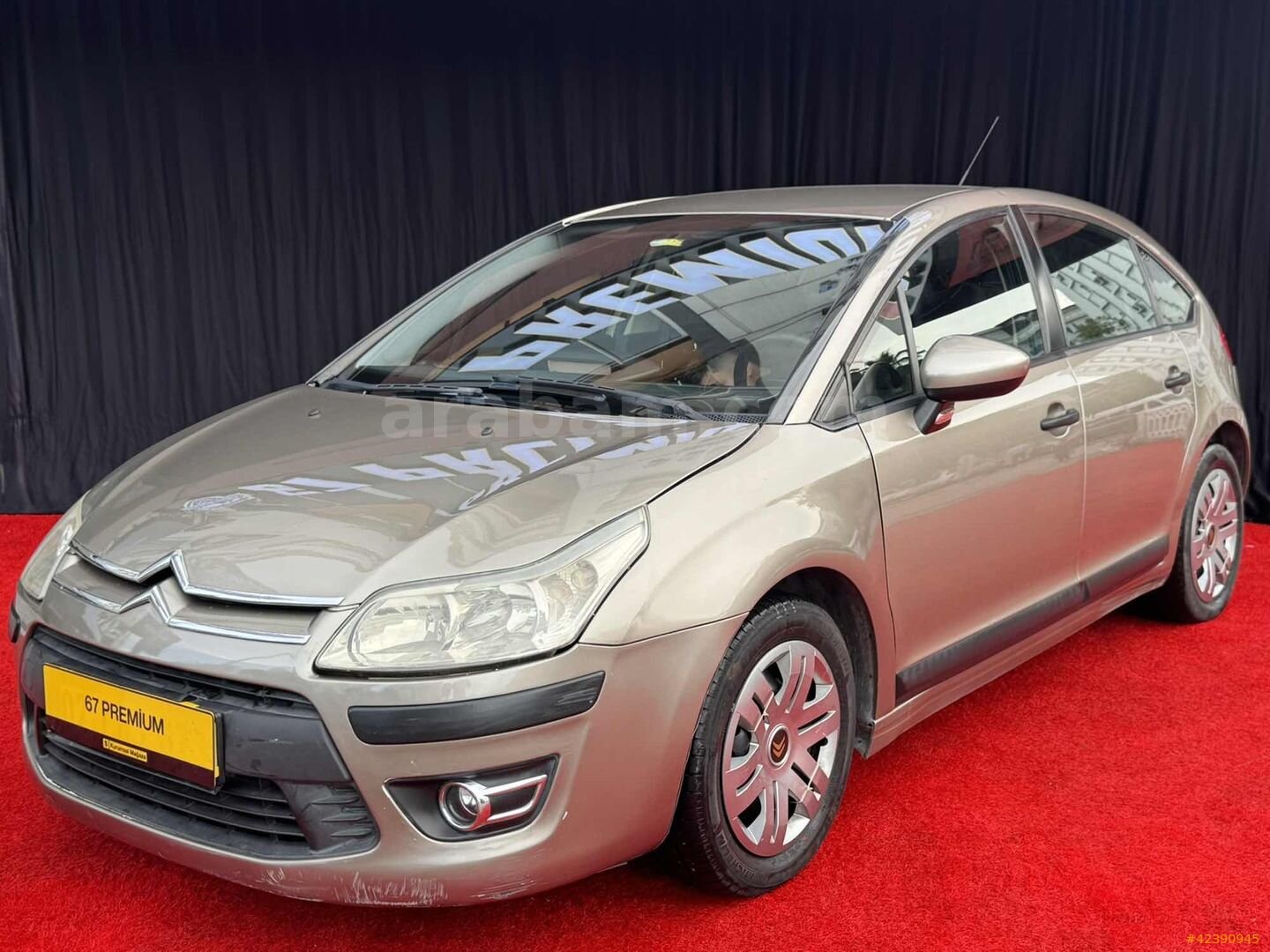Galeriden Citroen C4 1.6 HDi SX 2010 Model Antalya 219.000 km Şampanya 1