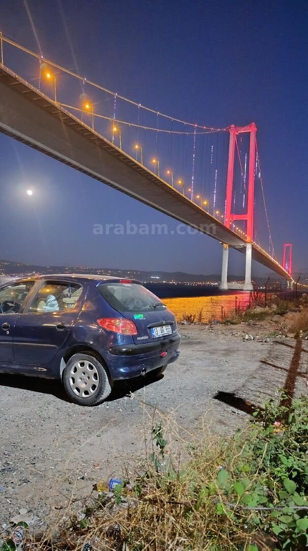 Sahibinden Peugeot 206 1.4 XR 1999 Model Kocaeli 210.000 km Mavi 7