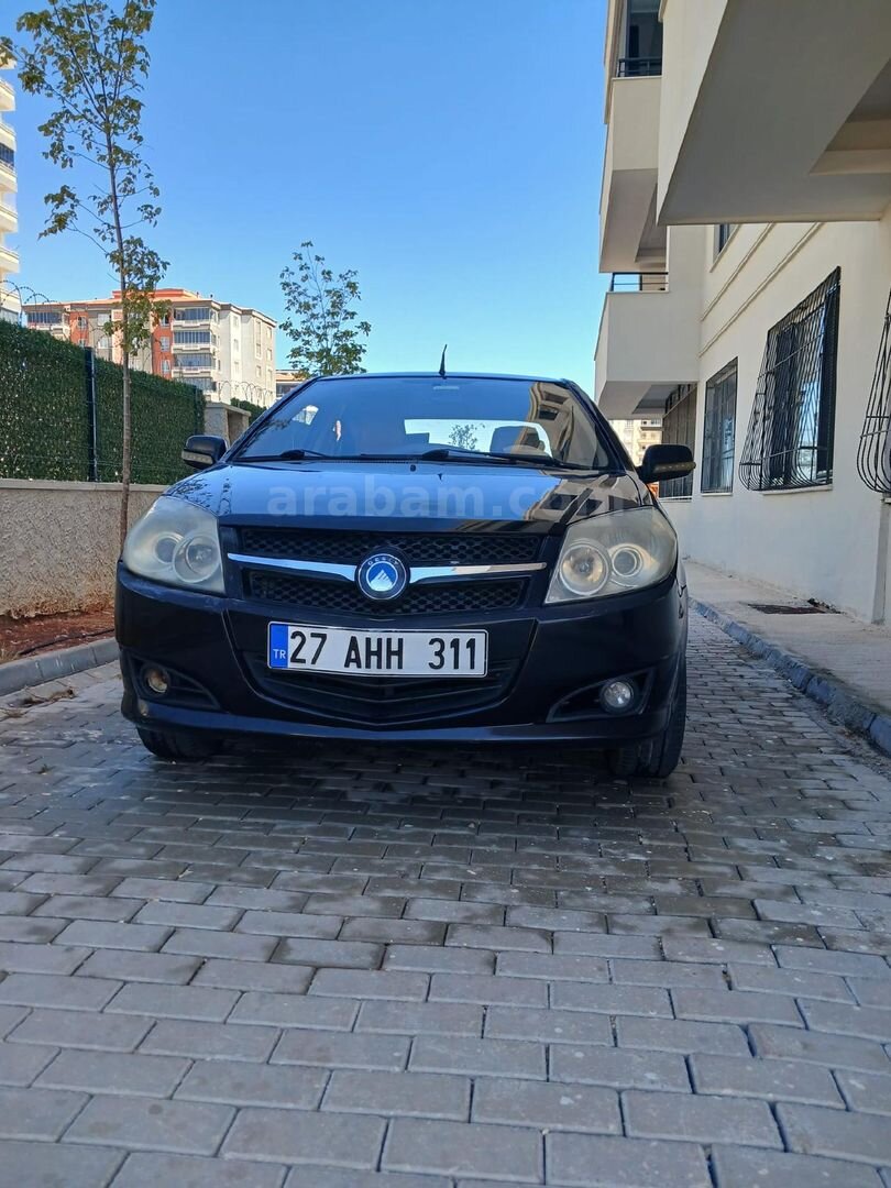 Sahibinden Geely Familia 1.5 Comfort 2009 Model Gaziantep 165.000 km Siyah 2