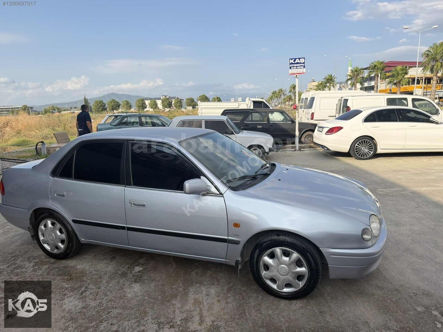 Galeriden Toyota Corolla 1.6 Luna Special 1999 Model Osmaniye 373.000 km Gri 2