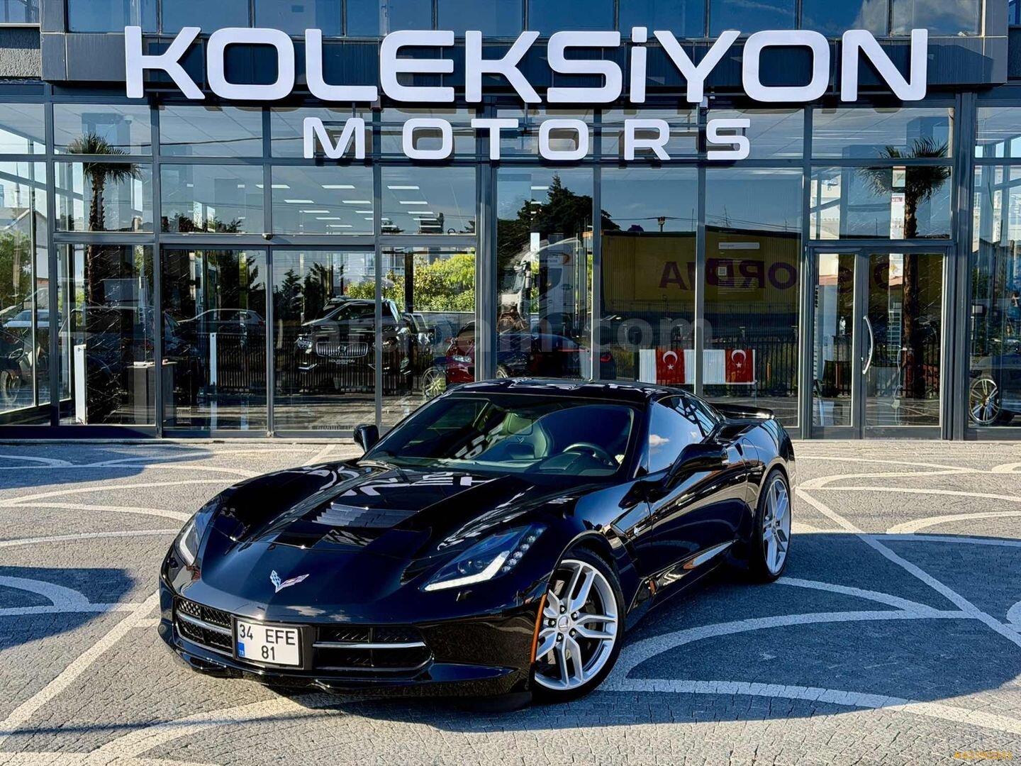Galeriden Chevrolet Corvette C7 2014 Model Tekirdağ 21.000 km Siyah 1