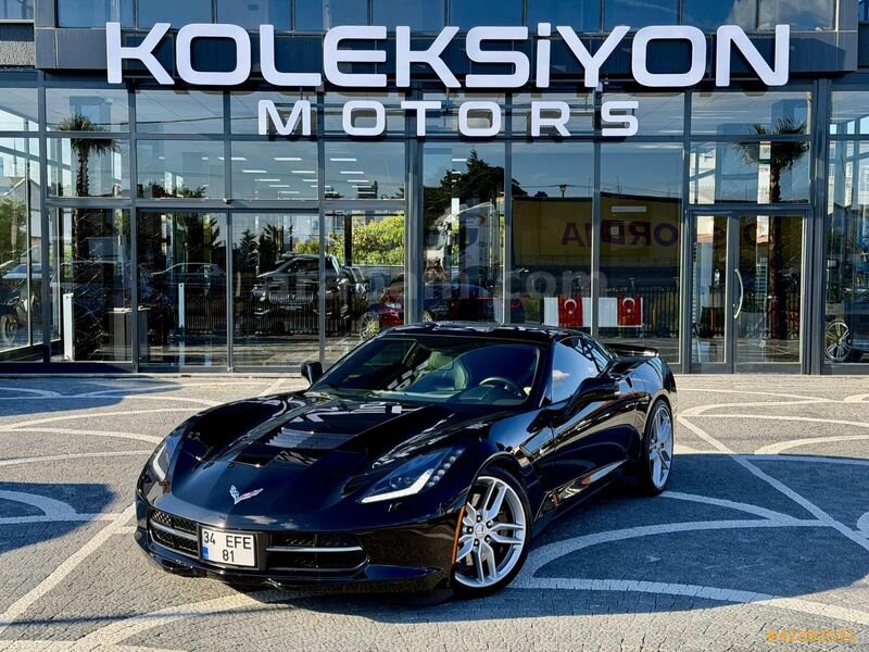 Galeriden Chevrolet Corvette C7 2014 Model Tekirdağ 21.000 km Siyah