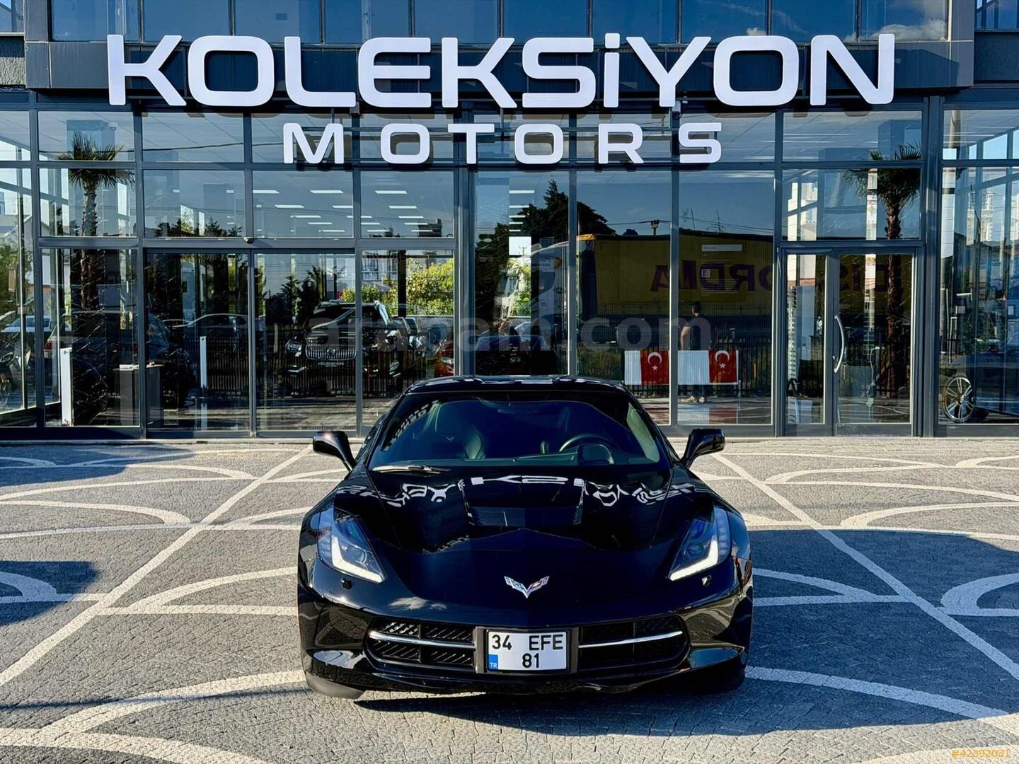 Galeriden Chevrolet Corvette C7 2014 Model Tekirdağ 21.000 km Siyah 3