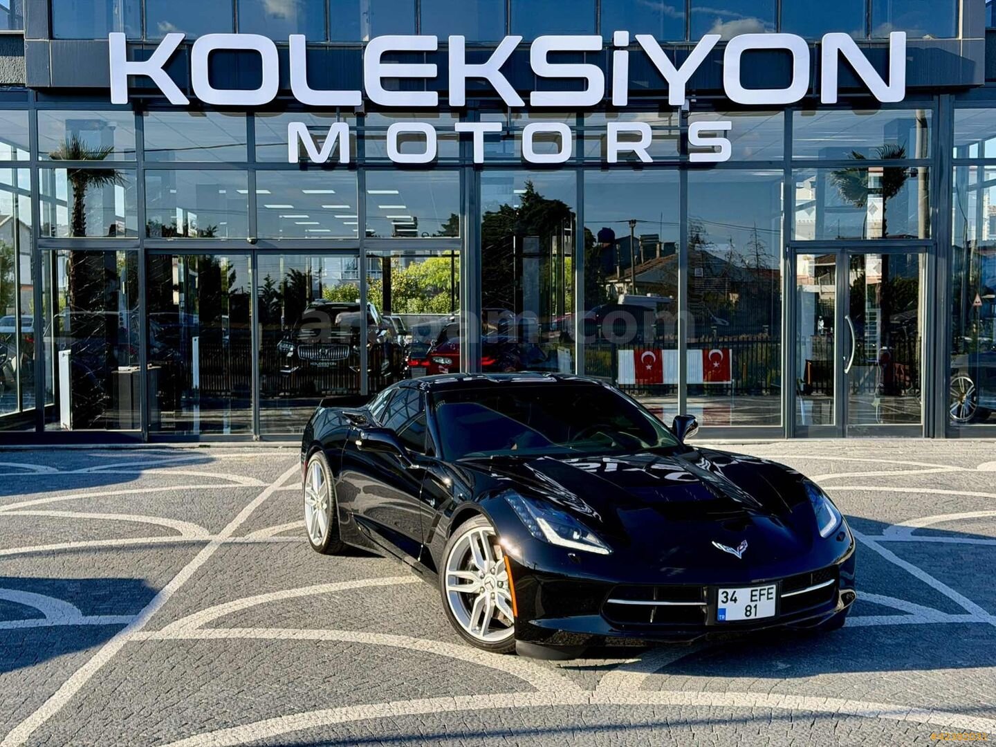 Galeriden Chevrolet Corvette C7 2014 Model Tekirdağ 21.000 km Siyah 2