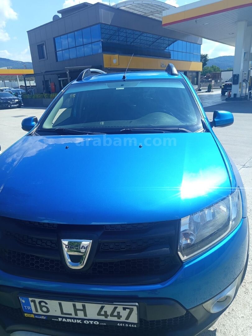 Sahibinden Dacia Sandero 1.5 dCi Stepway 2013 Model Bursa 158.500 km Mavi 7