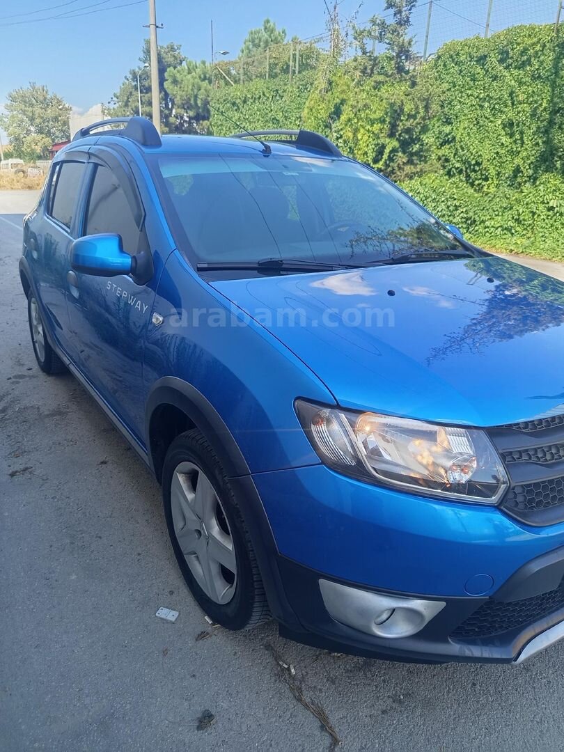 Sahibinden Dacia Sandero 1.5 dCi Stepway 2013 Model Bursa 158.500 km Mavi 2