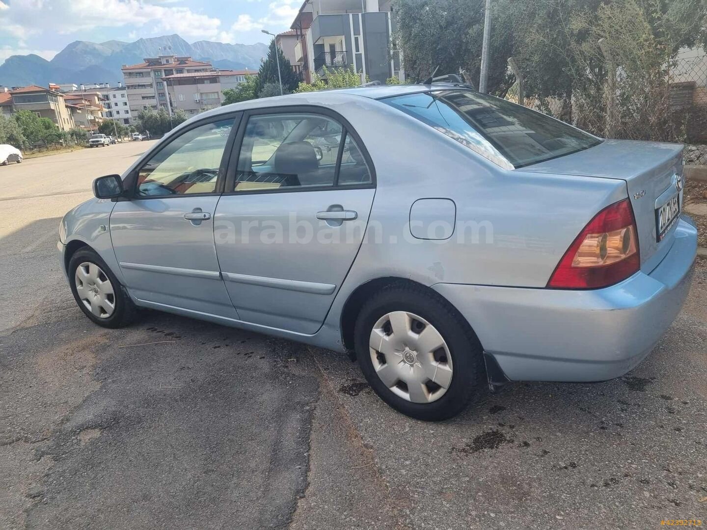 Galeriden Toyota Corolla 1.6 Terra 2005 Model Denizli 250.000 km Mavi 4