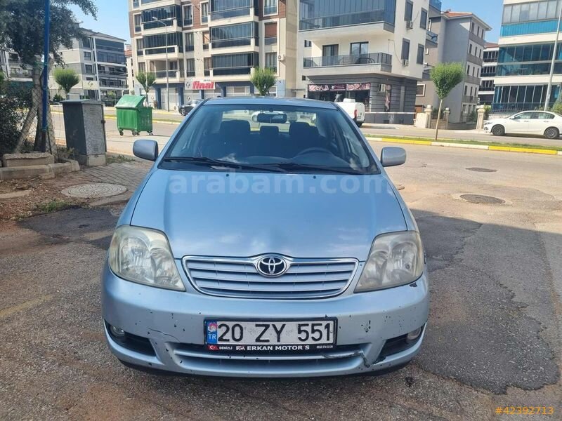 Galeriden Toyota Corolla 1.6 Terra 2005 Model Denizli 250.000 km Mavi