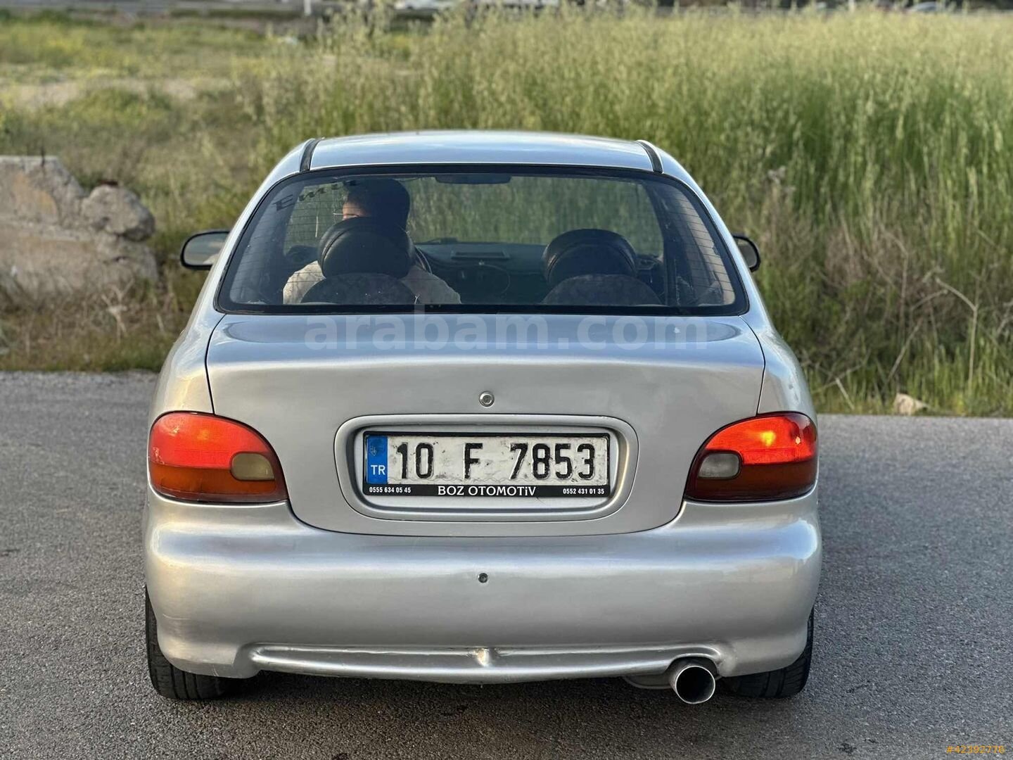 Galeriden Hyundai Accent 1.3 LS 1997 Model İzmir 310.000 km Gri 7
