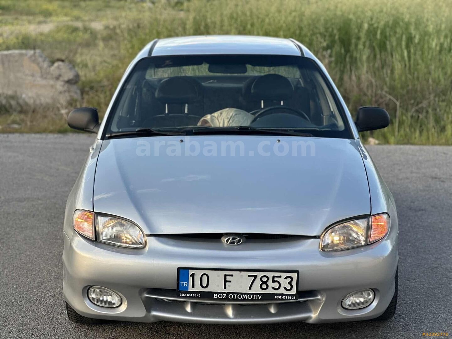 Galeriden Hyundai Accent 1.3 LS 1997 Model İzmir 310.000 km Gri 2
