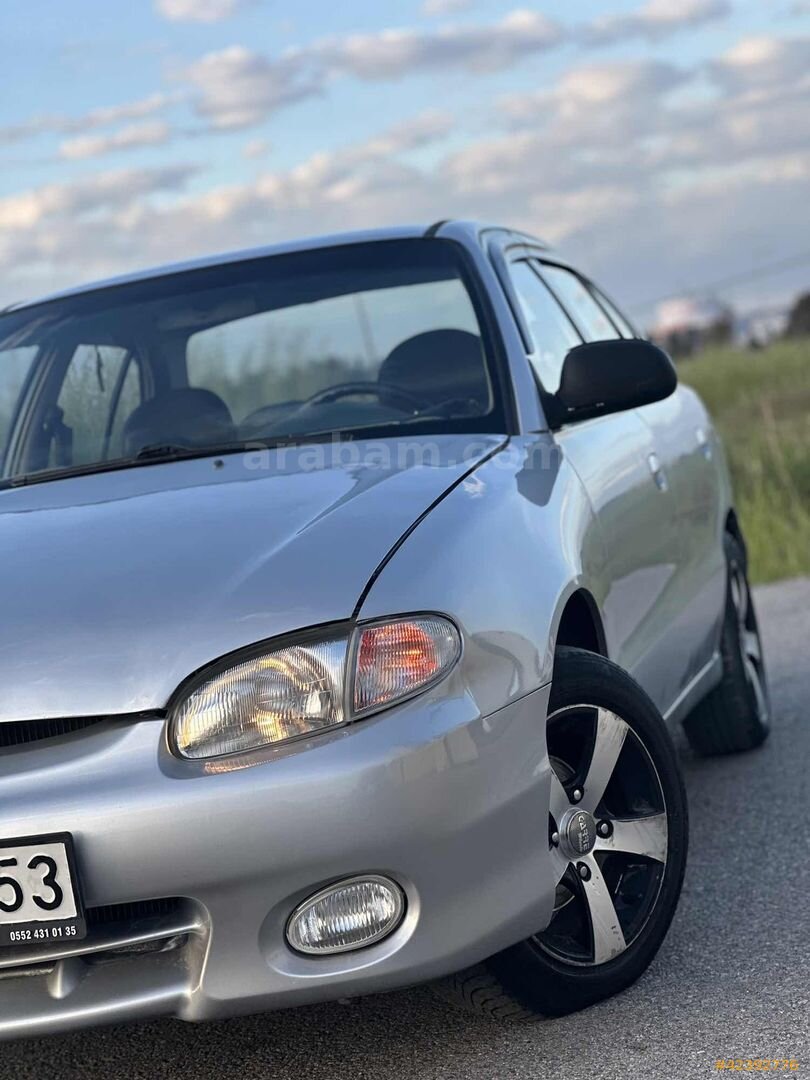 Galeriden Hyundai Accent 1.3 LS 1997 Model İzmir 310.000 km Gri 5