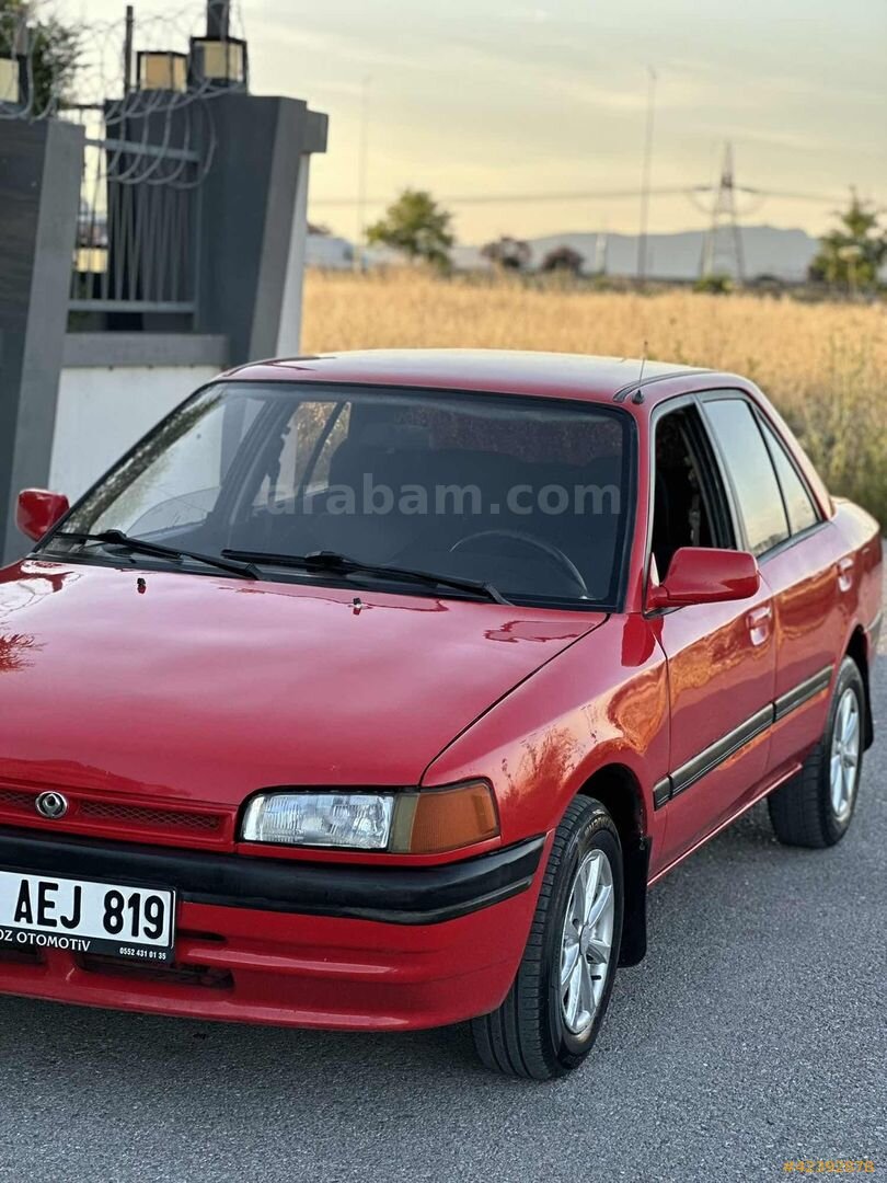Galeriden Mazda 323 1.6 GLX 1992 Model İzmir 347.000 km Kırmızı 3