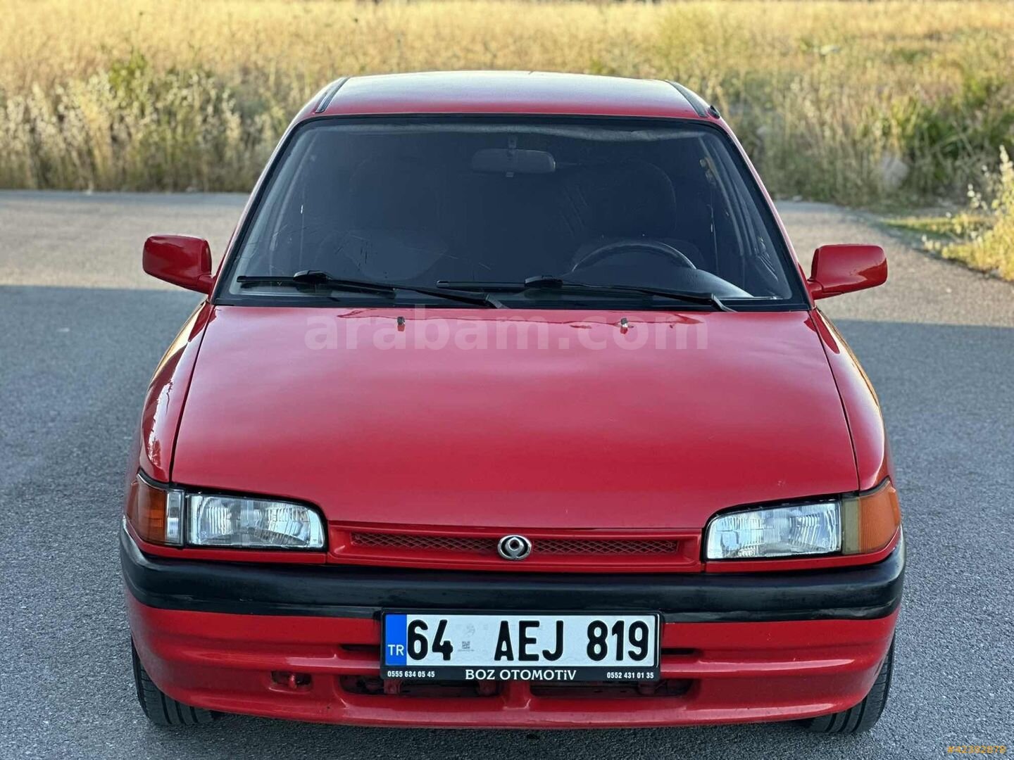 Galeriden Mazda 323 1.6 GLX 1992 Model İzmir 347.000 km Kırmızı 2