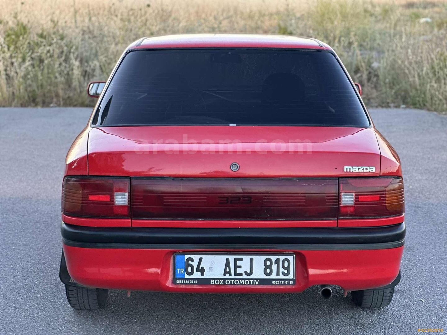 Galeriden Mazda 323 1.6 GLX 1992 Model İzmir 347.000 km Kırmızı 5