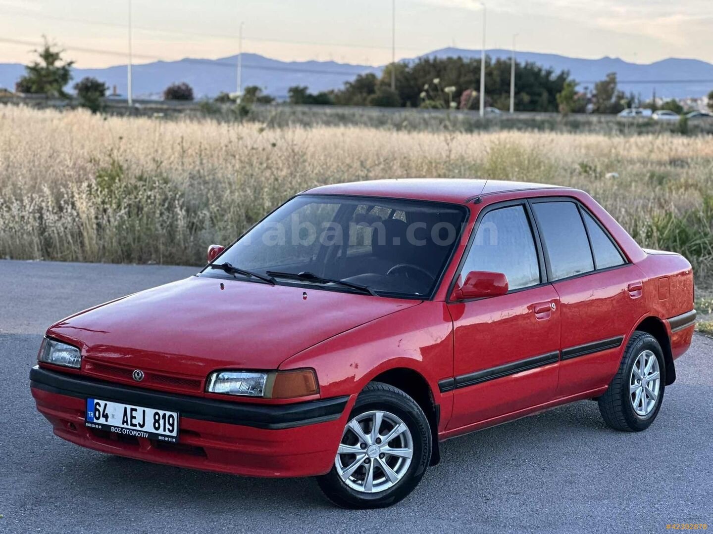 Galeriden Mazda 323 1.6 GLX 1992 Model İzmir 347.000 km Kırmızı 1