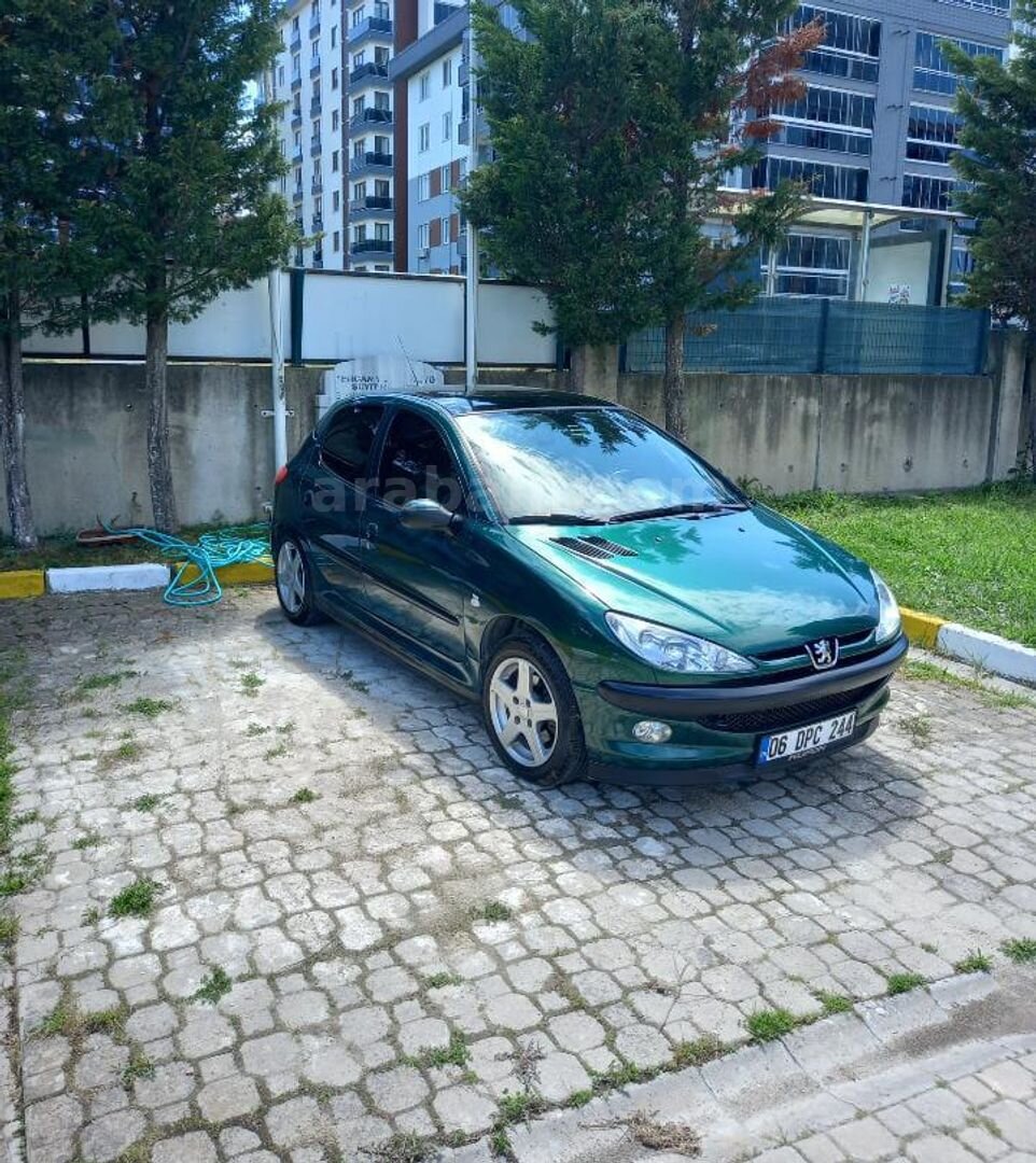 Sahibinden Peugeot 206 1.6 Roland Garros 2001 Model Eskişehir 252.000 km Yeşil (metalik) 3
