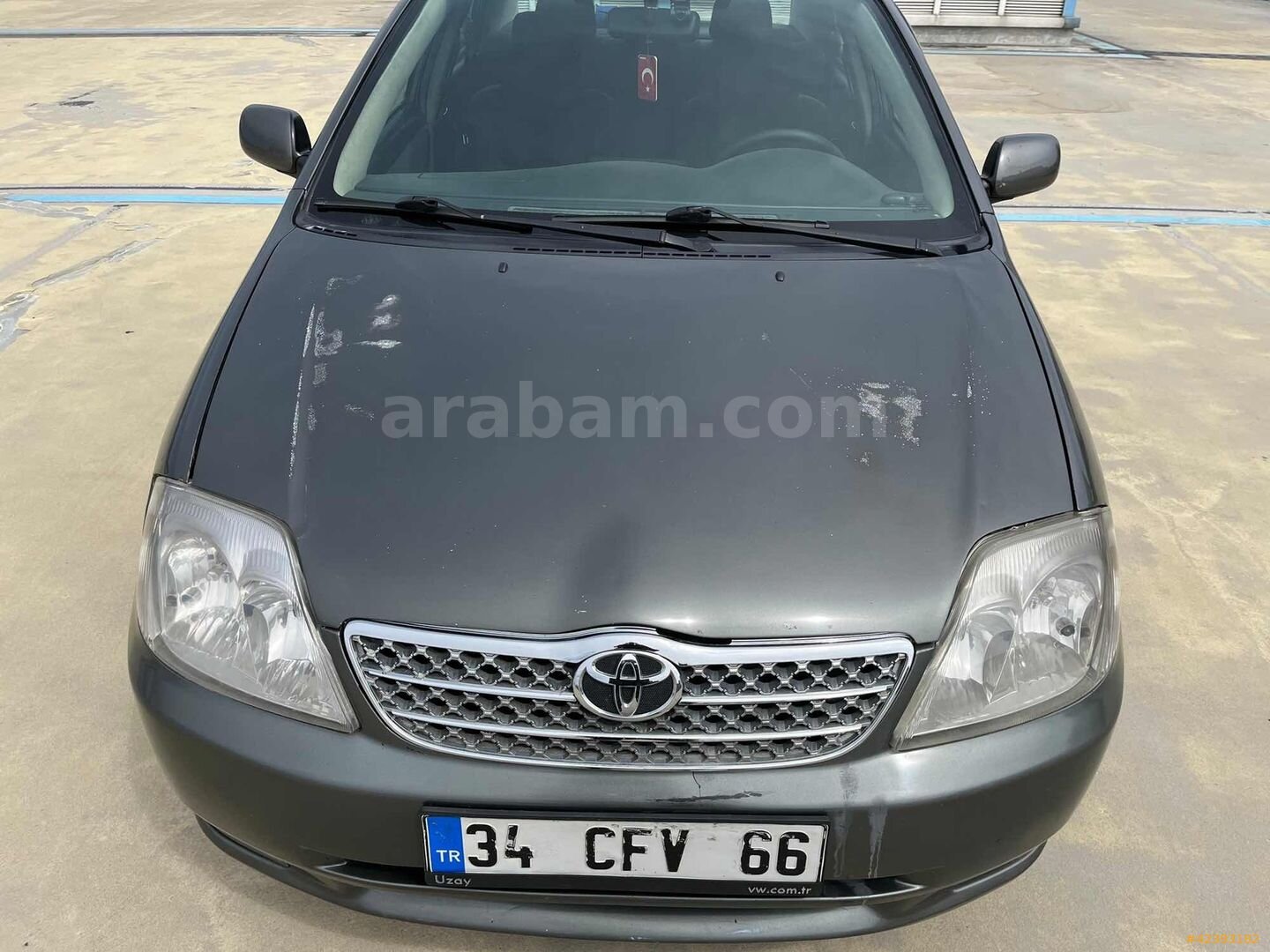 Galeriden Toyota Corolla 1.6 Sol 2004 Model İstanbul 240.000 km Füme 3